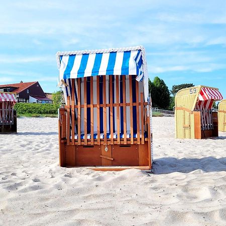 Moderne 1 Zimmer Ferienwohnung Mit Sonnenterrasse Und Parkplatz, In Ruhiger Lage, Nur Wenige Gehminuten Zum Ostsee Sandstrand Scharbeutz Bagian luar foto